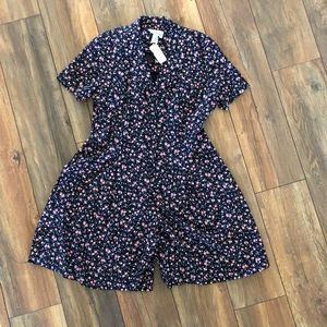 SOLD (DP) VINTAGE floral romper jumpsuit